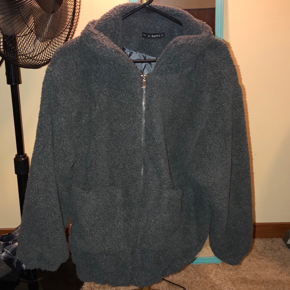 Zaful Teddy Coat